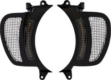 harley-davidson road glide [CUSTOM DYNAMICS] – Genesis® 4 Dynamic LED Road Glide® ventilation inserts