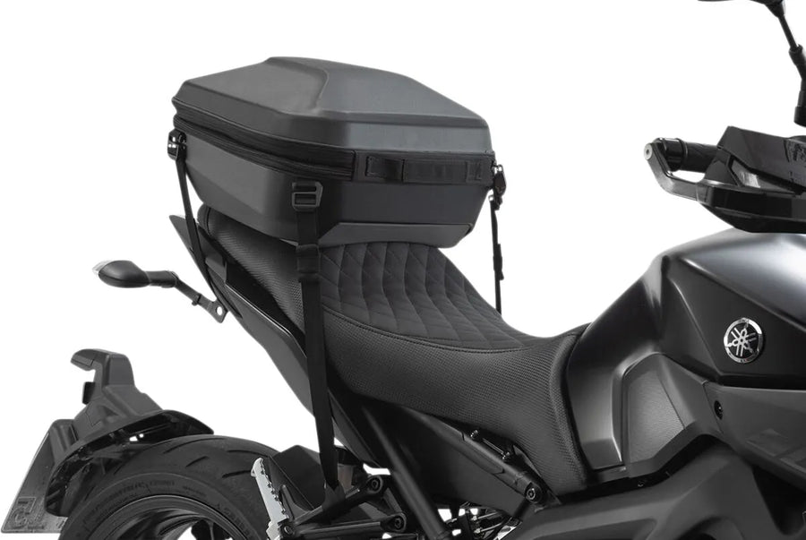 honda africa twin xrv 750 [SW-MOTECH] – Urban ABS top case tension strap variant with floor insert