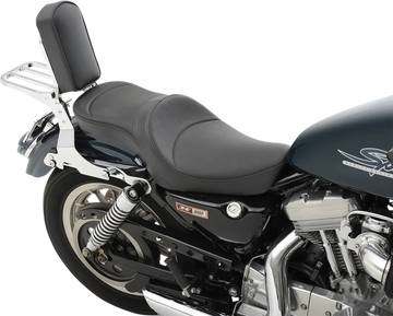 harley-davidson sportster s [DRAG SPECIALTIES] – Flat vinyl double-trough seat