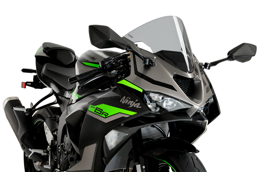 KAWASAKI ZX-6R NINJA [2025] – R-Racer Screen – Black