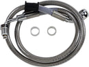 harley davidson flde [DRAG SPECIALTIES] - Extended stainless steel brake line-2