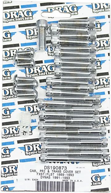 harley davidson fxsts [DRAG SPECIALTIES] - Camshaft/Primary/Transmission Cover Bolts Set - 0