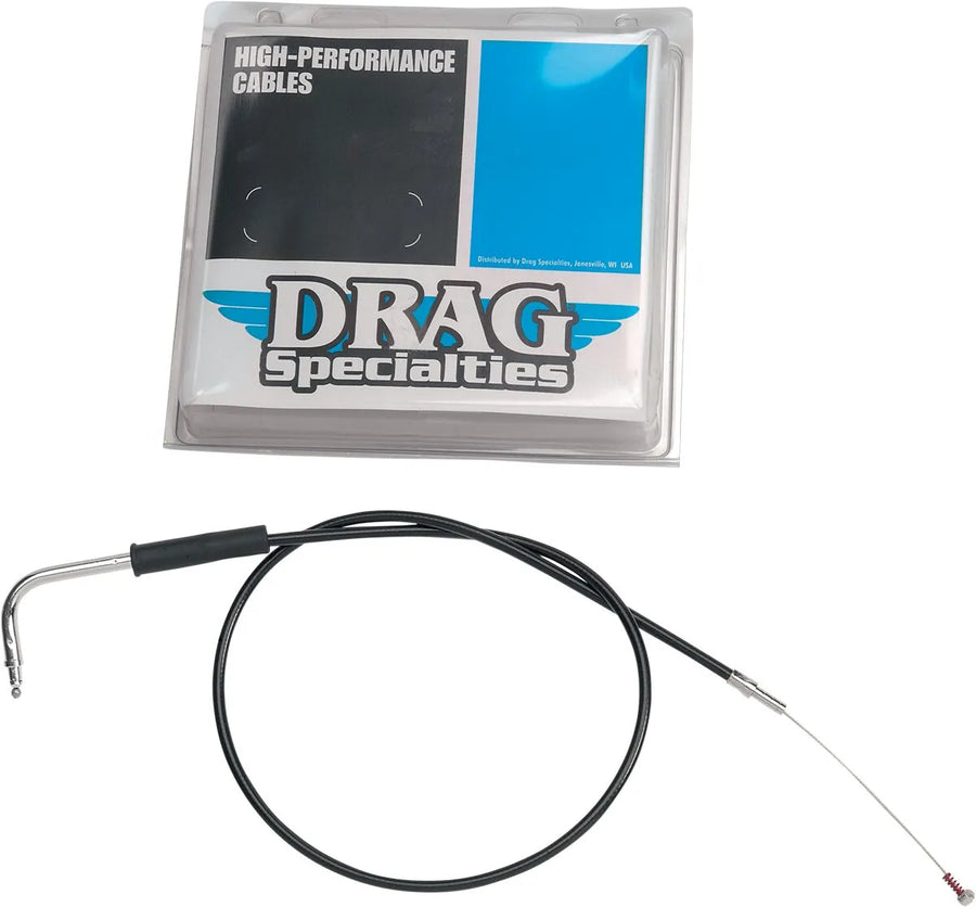 harley davidson flhtcui [DRAG SPECIALTIES] - Black vinyl throttle/idle cable