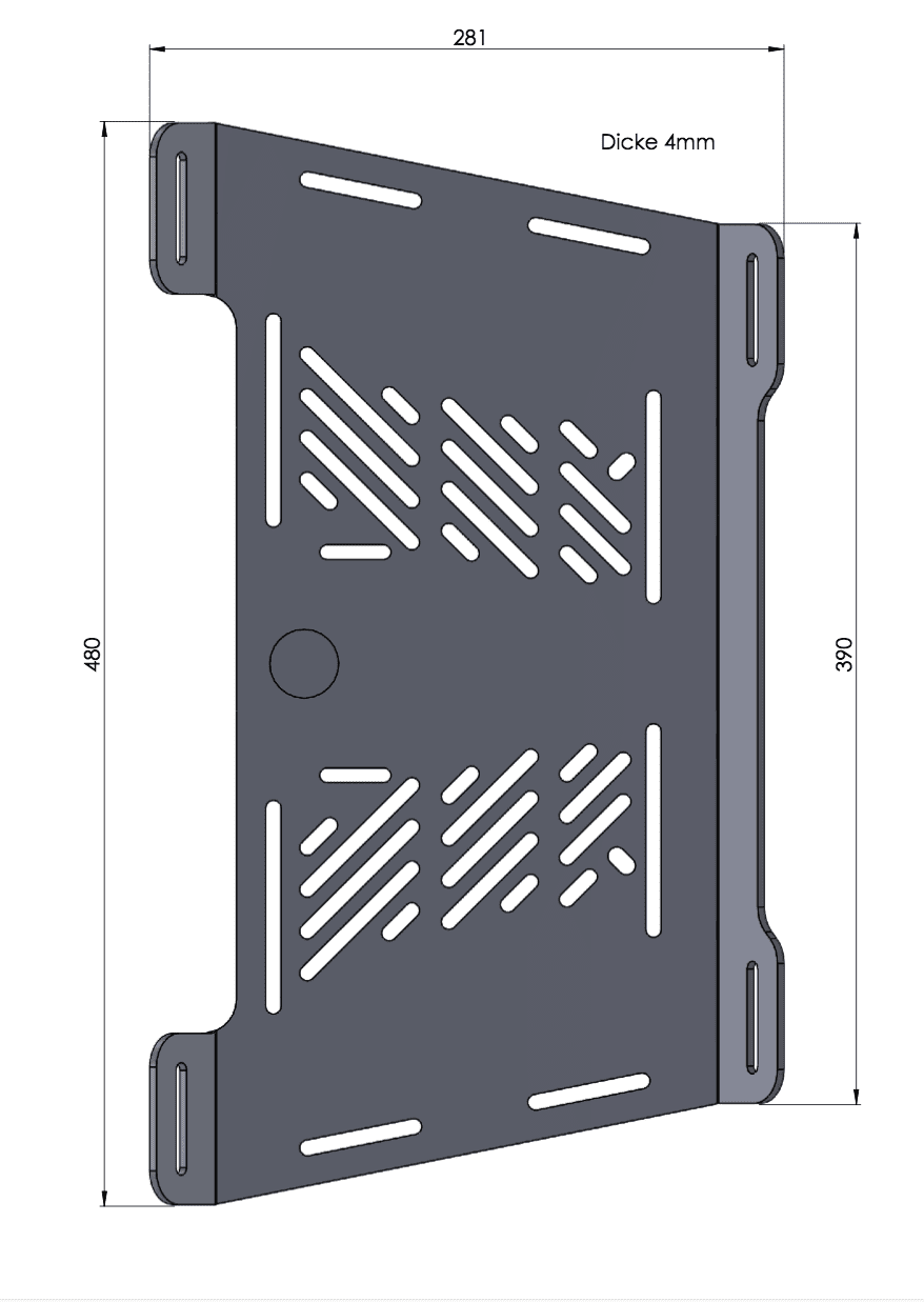 Kawasaki Versys 1000 [2015-2018] - Luggage bridge extension