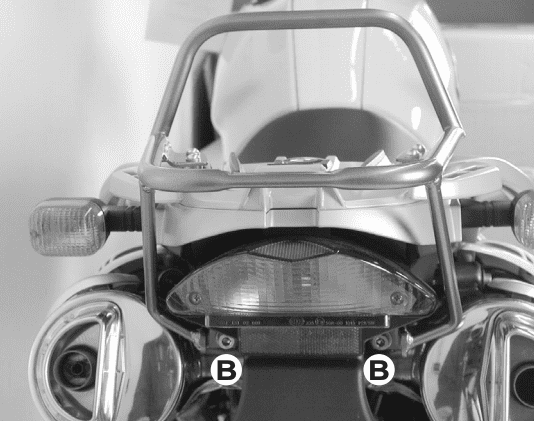BMW F 650 GS Dakar [2004-2007] - luggage bridge