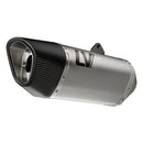 honda cb 1000 [LEOVINCE] – LV-14R stainless steel slip-on silencer-1