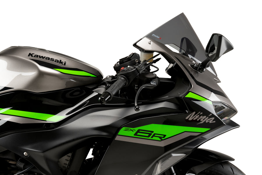 KAWASAKI ZX-6R NINJA [2025] – R-Racer Screen – Black