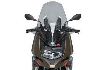 BMW C 400 X [2025] – Windshield V-Tech Line Touring – Heavily tinted