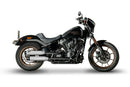 harley-davidson street bob [ZARD] – Overlapped slip-ons silencer for HD-SOFTAIL M8-2