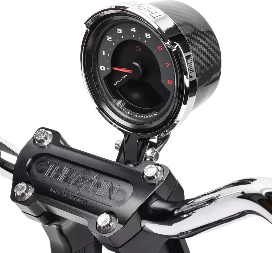 harley davidson softail [THRASHIN SUPPLY CO.] - Softail Gauge Offset Kit