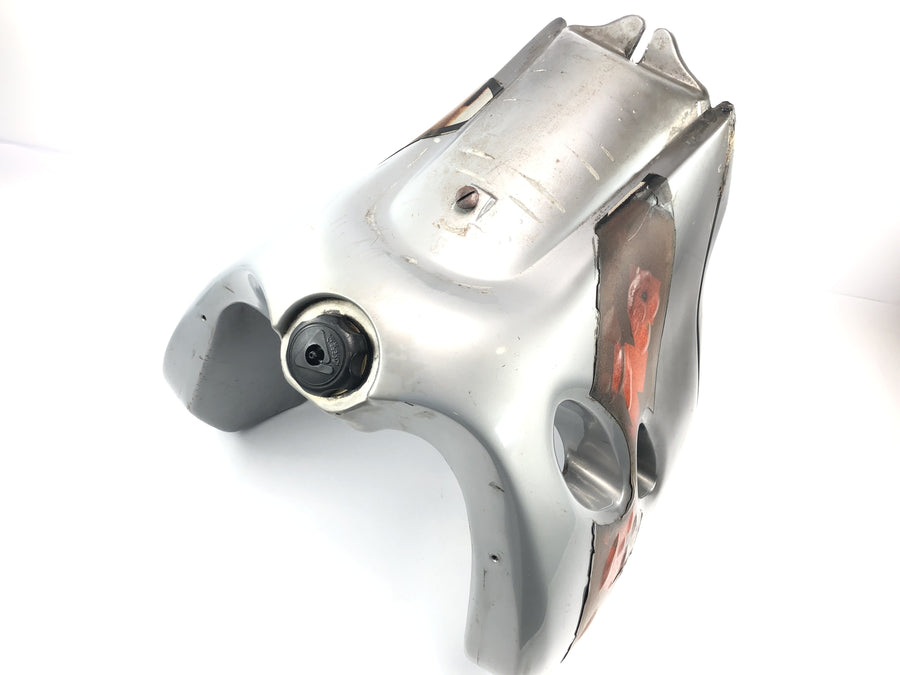 KTM 640 Adventure LC4 [2001] - Tank fuel tank with fuel taps damaged