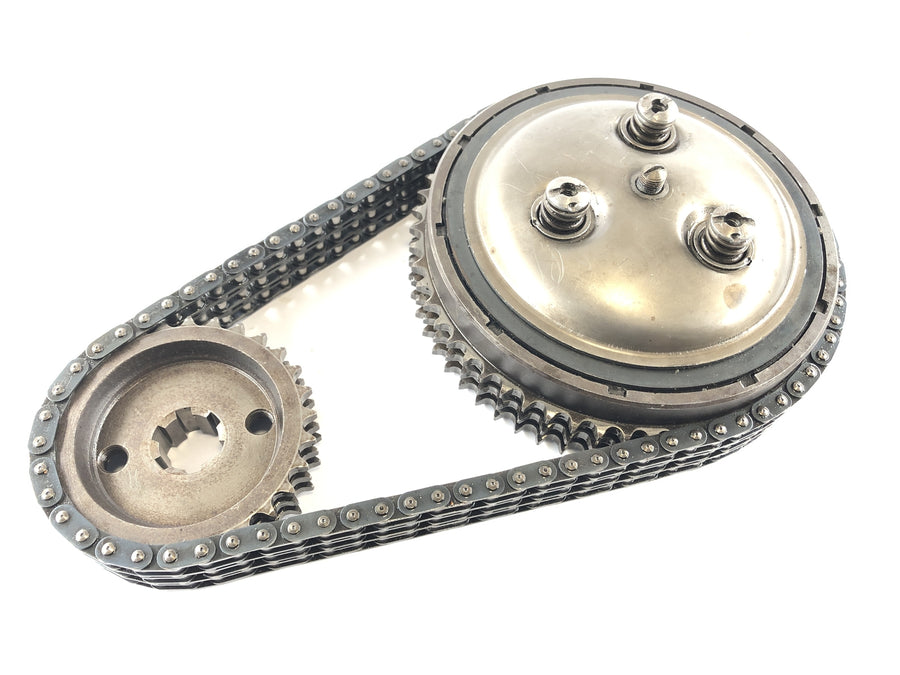Triumph Bonneville T140V [1976] - coupling primary drive with chain
