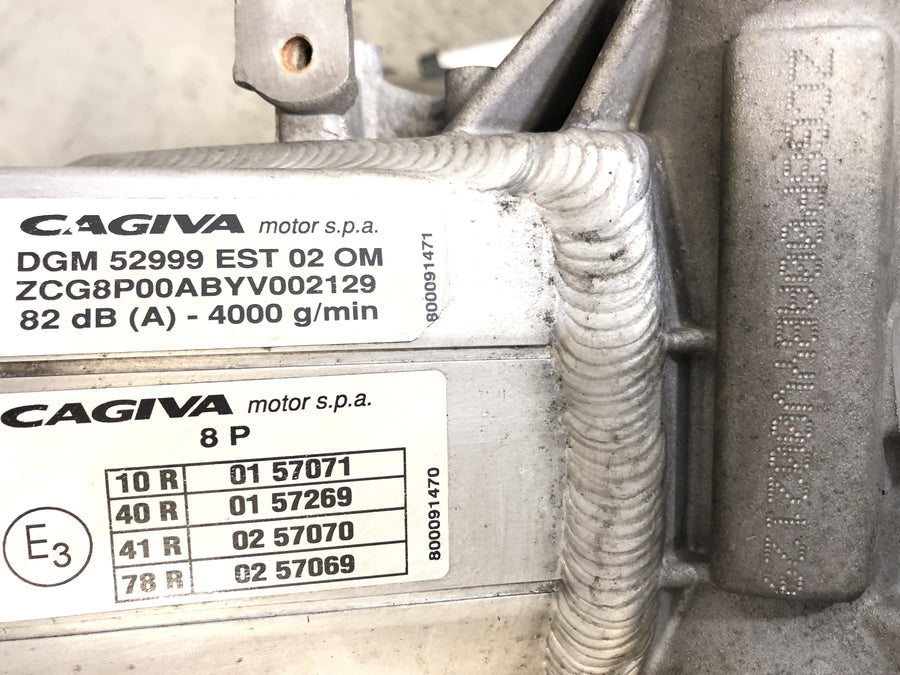 Cagiva Mito 125 EVO 8P [2000] - Frame 22kW - Standing broken