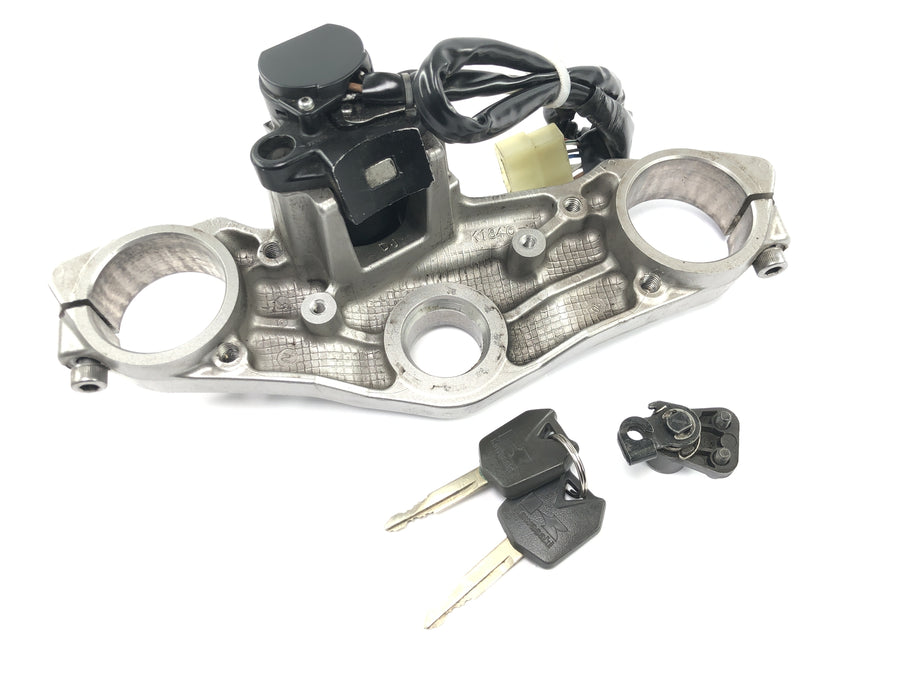 Kawasaki Versys KLE 650 A [2006] - Lock set with upper fork bridge ignition lock seat lock