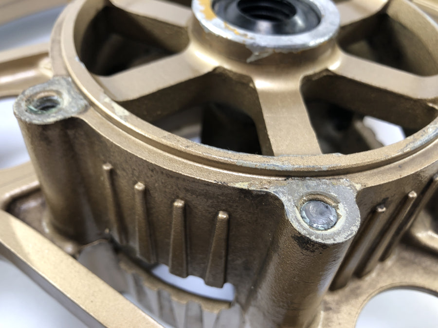 Yamaha RD 350 YPVS 31K [1984] - Front wheel rim gold
