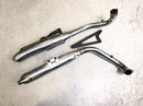 Kawasaki VN 800 VN800A [1996] - Exhaust system exhaust muffler manifold exhaust pipes complete with holder-5