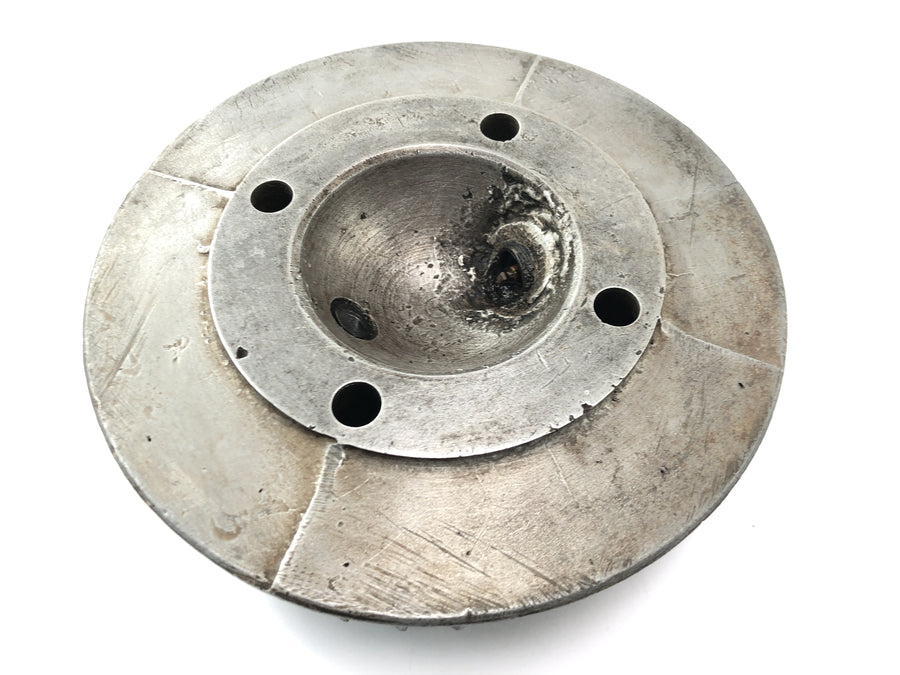 DKW NZ 250 [1938] - cylinder head with cooling fins
