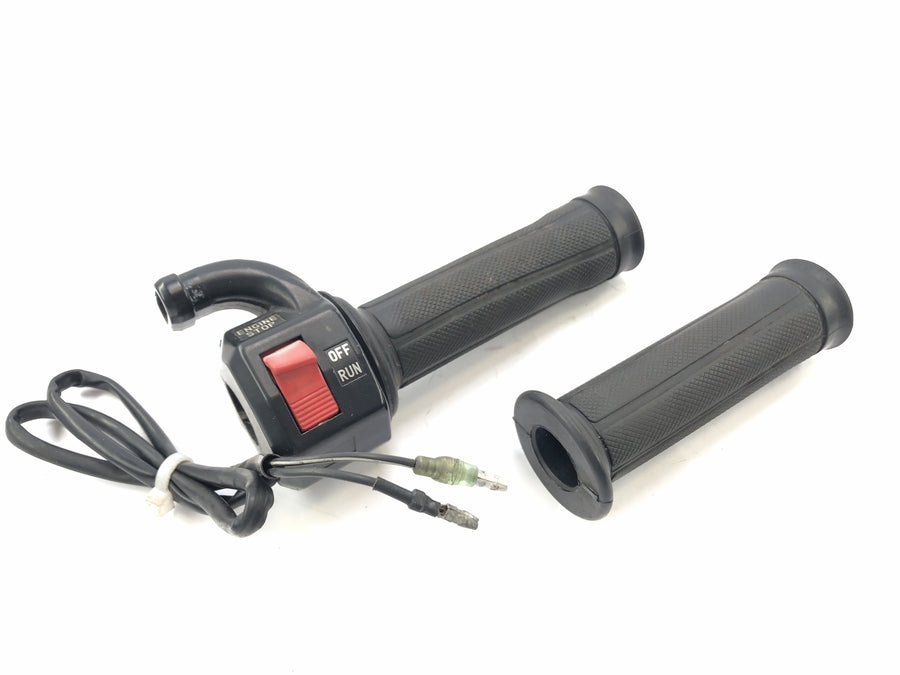 Yamaha XT 350 3YT / 55V [1990] - handlebar fittings on the right gas handle