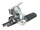 Honda VTX 1800 SC46 [2004] - Driver's footrest right with bracket and brake pedal-3