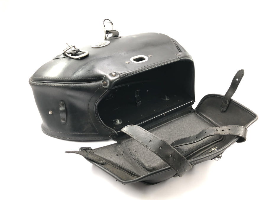 Honda VTX 1800 SC46 [2004] - Side case pair saddle bag leather case with key