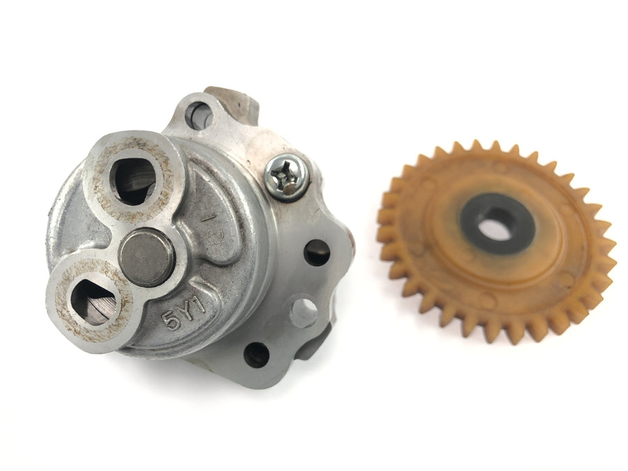 Yamaha XTZ 660 3YF [1992] - Oil pump oil feed pump with drive wheel gear
