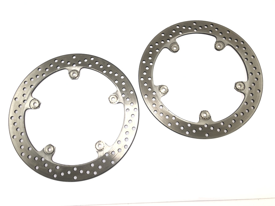BMW K 1200 S K12S [2005] - Brake disc set 320 x 5.00 mm Brake Disc perforated at the front
