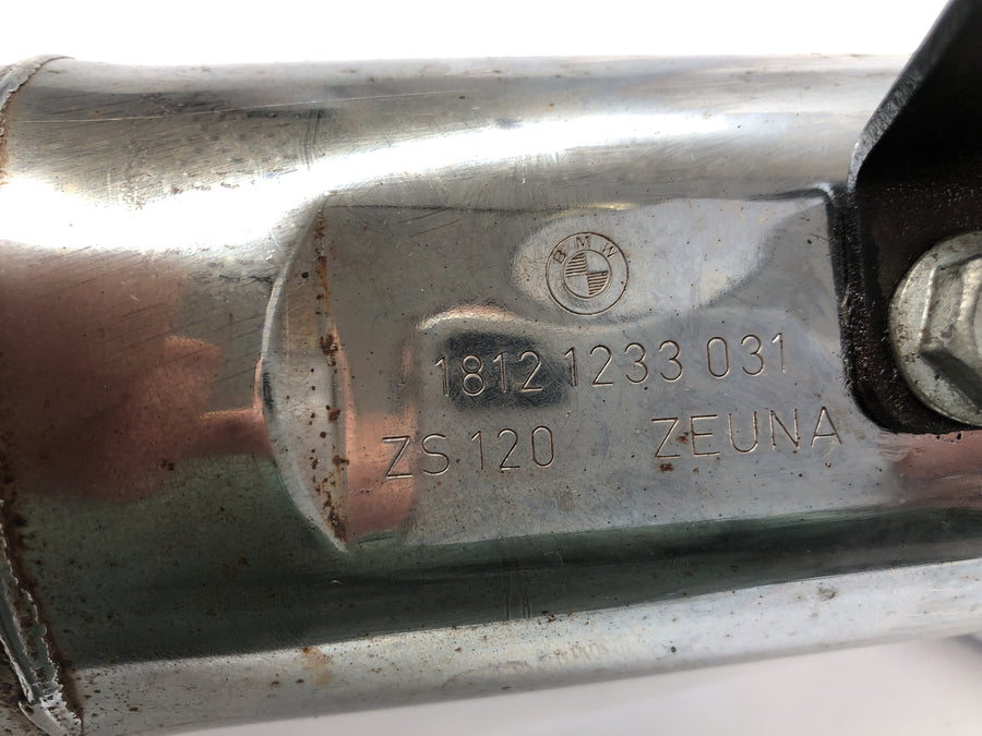 BMW R75/5 [1973] - Exhaust silencer end pot on the left