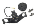 Kawasaki ZX -10 ZXT00B [1990] - locksmith with fork bridge at the top tank lock seat lock helmet lock-1