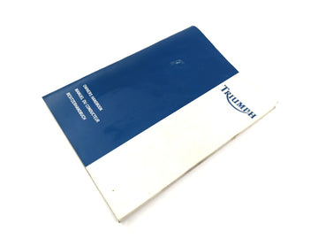 Triumph Tiger 955i 709EN [2003] - Owners Manual