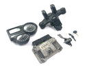 BMW R 1200 GS R12 K25 [2004] - Lock set control unit cockpit ignition lock upper fork bridge steering lock key set-2