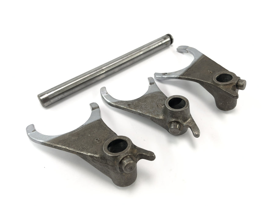 Kawasaki GPZ 1100 ZXT10E [1997] - Switch forks gear cobbles set with guidance axis guide