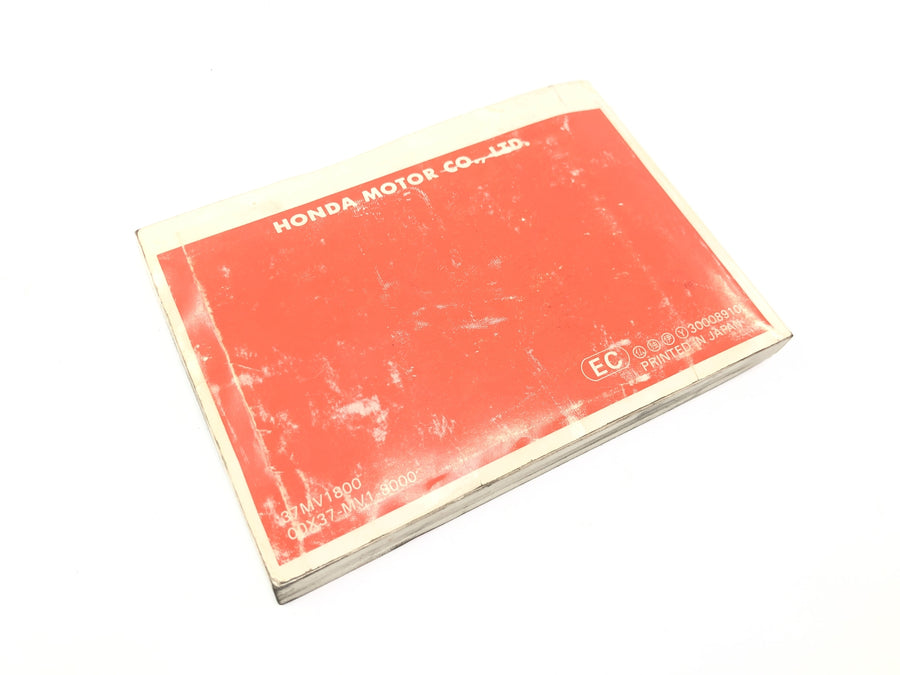 Honda XRV 750 Africa Twin RD04 [1990] - Driver's Manual Owner's Manual