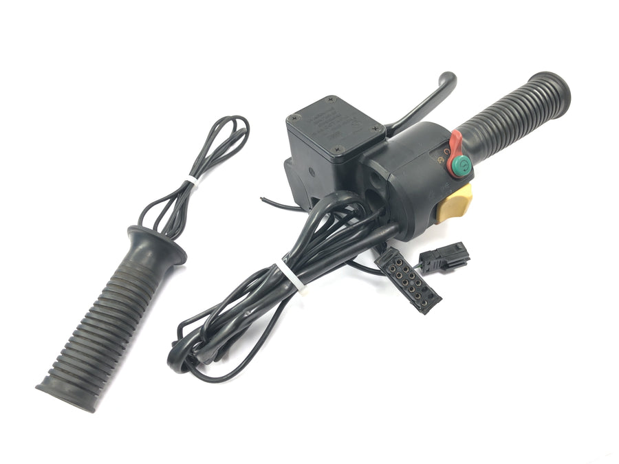 BMW R 1100 RT 259 [1999] - Handlebar fitting, right, throttle grip and brake lever, handlebar switch with heated grips