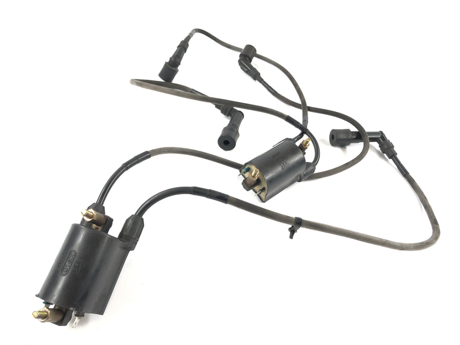 Kawasaki VN 1600 Mean Streak VNT60B [2005] - Ignition coil set pair with spark plug connector