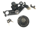 Kawasaki GPZ 1000 RX [1987] - Lock set with upper fork bridge, ignition lock, tank cap, steering lock, seat lock-7