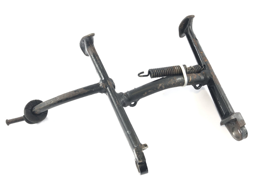 Triumph Bonneville T140V [1976] - main stand with a spring stand