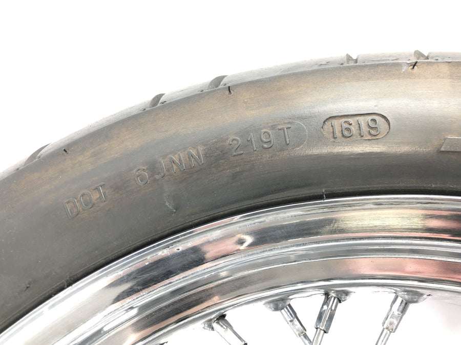 Triumph Bonneville T100 986MF [2012] - Rear wheel rim wheel 3.50 x 17" spoke wheel