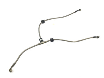 Aprilia RSV 1000 R [2004] - front brake line steel braided brake hose line - 0