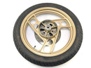 Yamaha RD 350 YPVS 31K [1984] - Rear wheel rim gold with brake disc-2