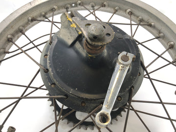 Yamaha XT 500 1U6 [1981] - Rear wheel rim with brake drum - 0