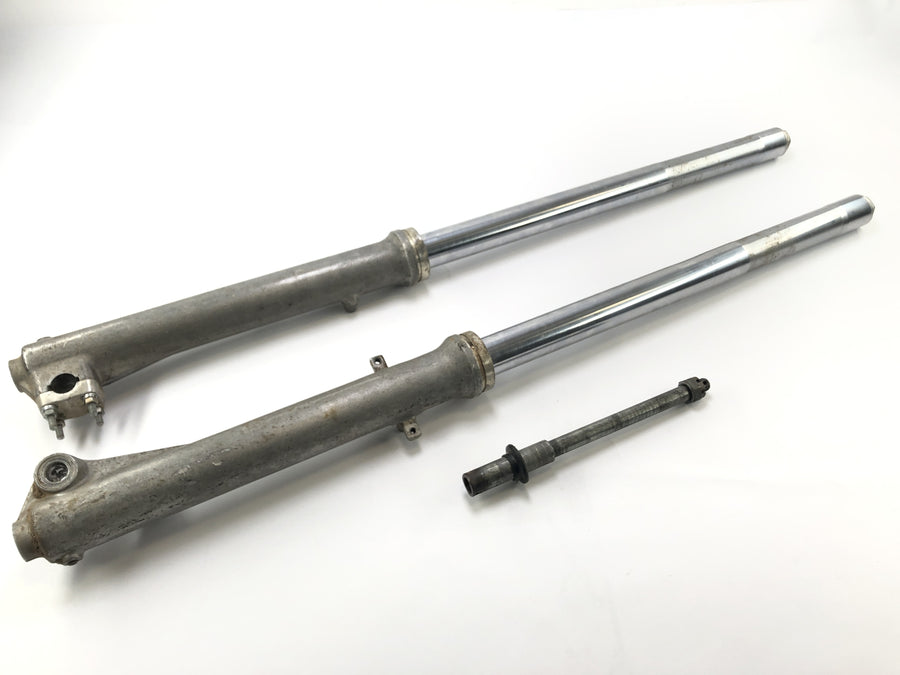 Yamaha XT 500 1U6 [1981] - Fork Telescopic fork Suspension fork with axle