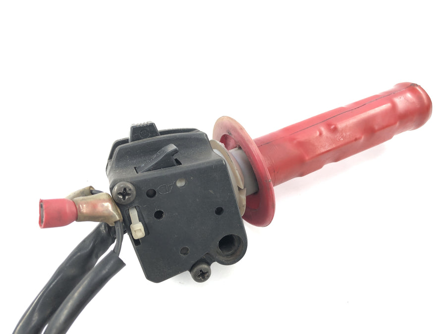 Suzuki GSX R 1100 GV73B [1990] - handlebar fitting handlebar switch on the right gas handle