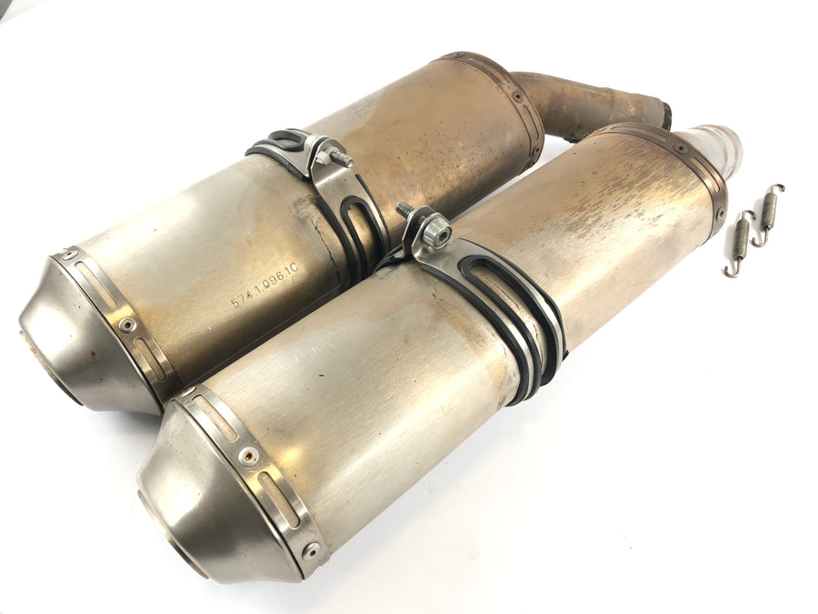 Ducati 1098 S H7 [2009] - exhaust silencer set couple