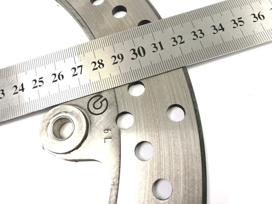 BMW K 1200 S K12S [2005] - Brake disc set 320 x 5.00 mm Brake Disc perforated at the front