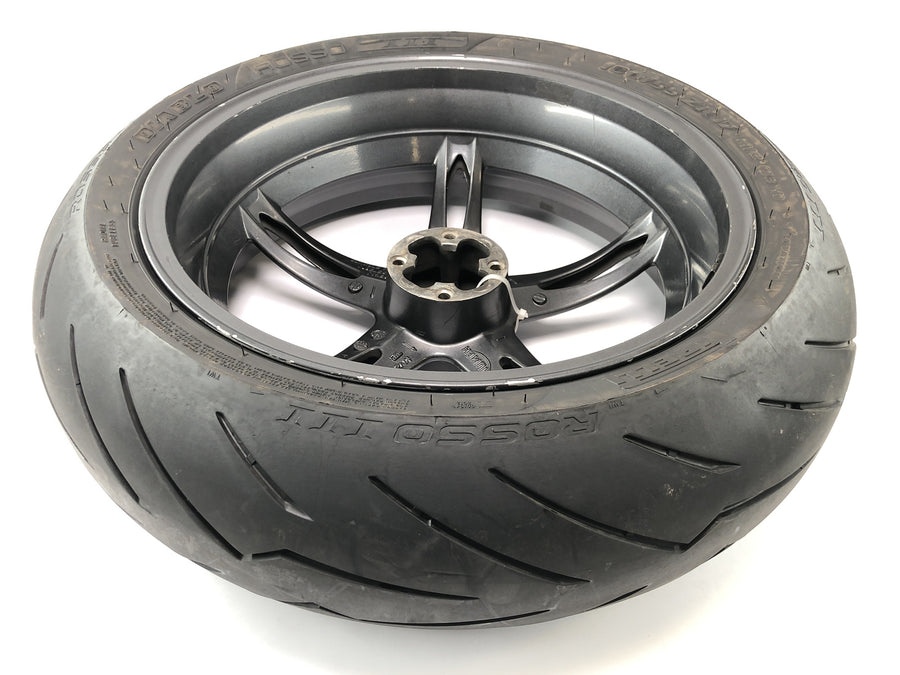 Triumph Speed Triple 1050 515NJ [2007] - rear wheel rim black 5-spoke aluminum 5.50 x 17"