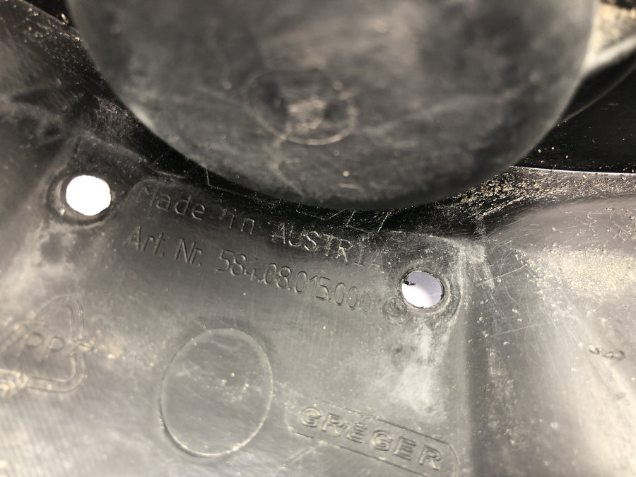 KTM 640 Adventure LC4 [2001] - License plate holder with reflector