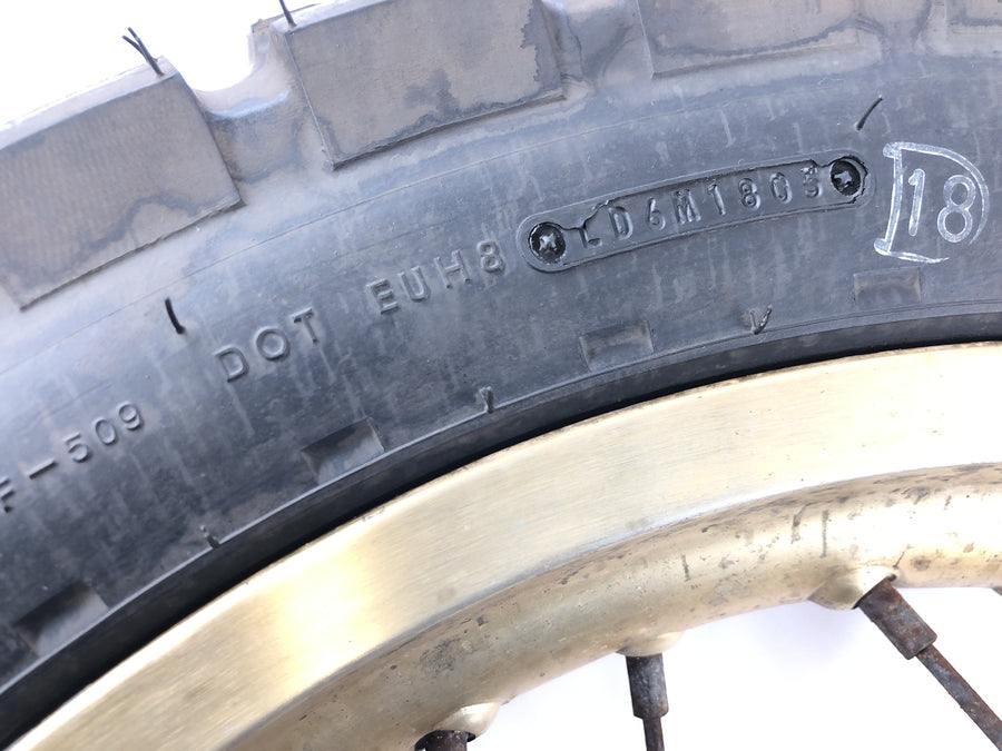 Honda XRV 750 Africa Twin RD04 [1990] - Rear wheel rim 2.75x17" gold