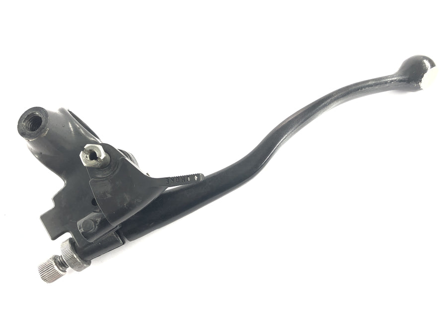 Honda XL 600 LM PD04 [1989] - handlebar fittings on the left with clutch lever and choke lever