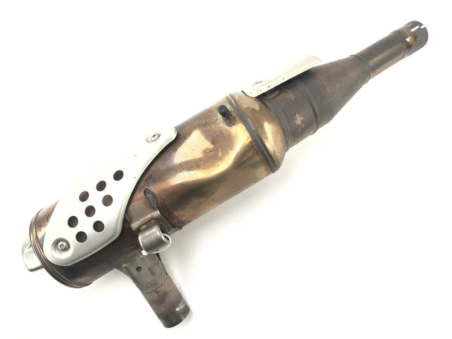 BMW F 650 GS Dakar [2007] - Exhaust silencer left with dent