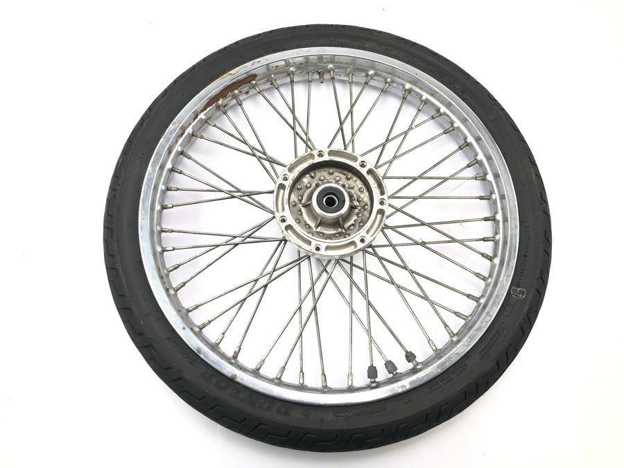 Kawasaki VN 800 VN800A [1996] - front wheel spoke wheel rim tire hub complete 21 x 18.5"